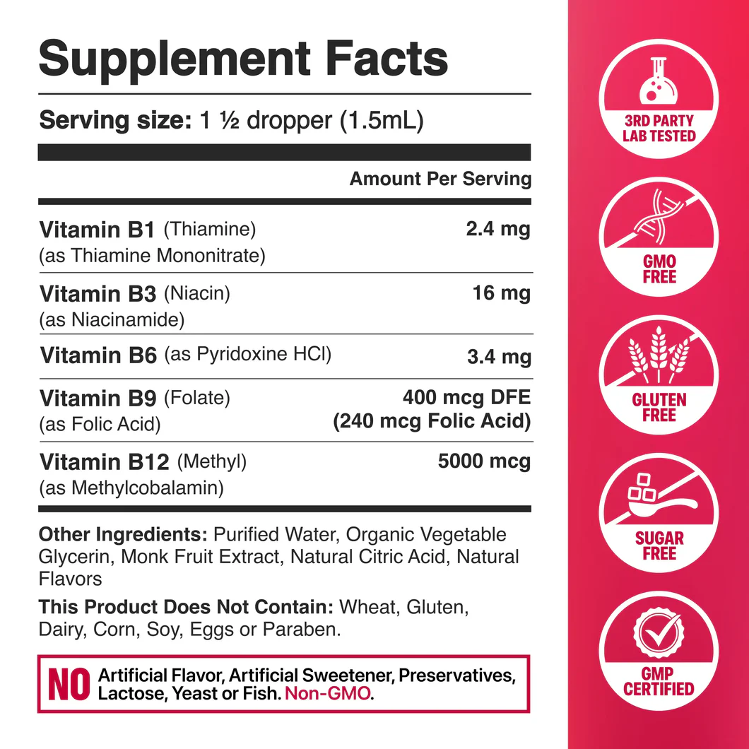 5-in-1 Vitamin B Complex