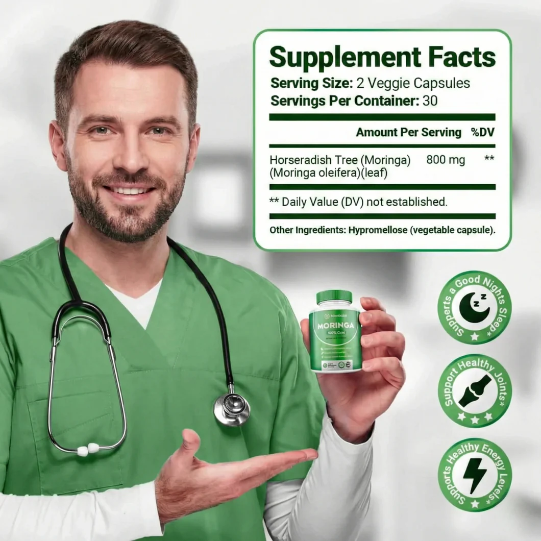 Moringa Powder Capsules